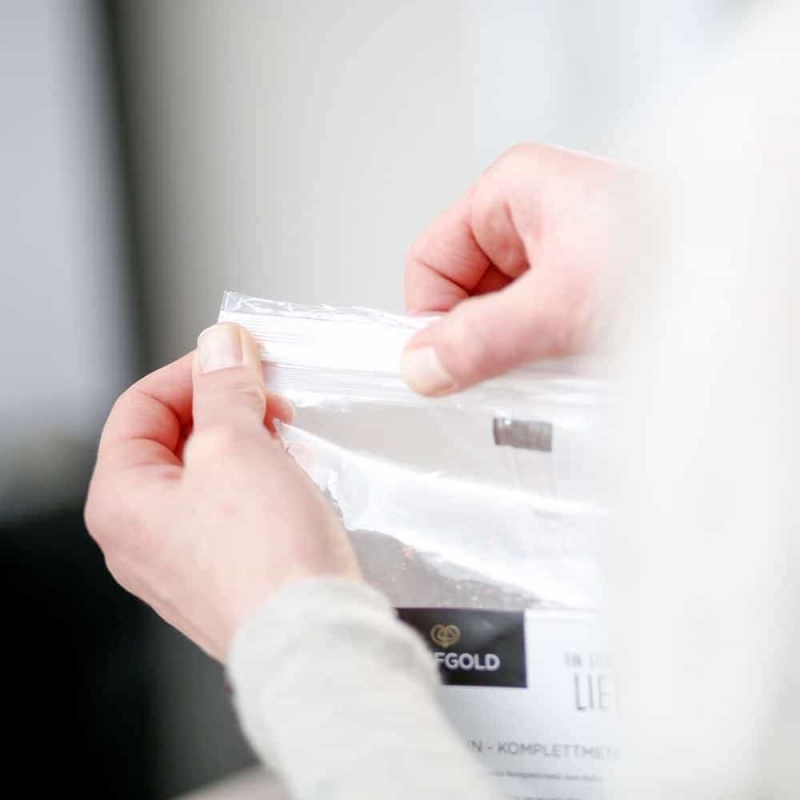 Rinderpansen, grün, gewolft 500g