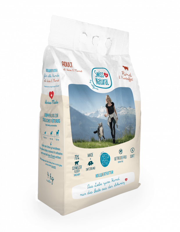 SwissNatural Soft Adult Rind & Kartoffel4kg