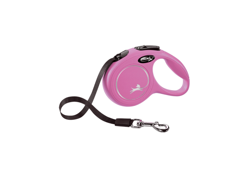 flexi New CLASSIC, GurtM: 5 m, pink