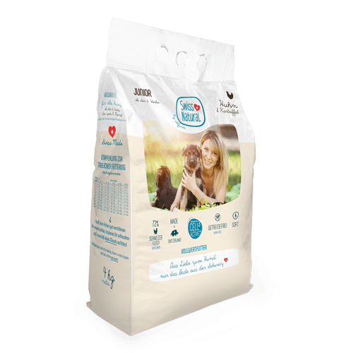 SwissNatural Soft Junior Huhn & Kartoffel4kg