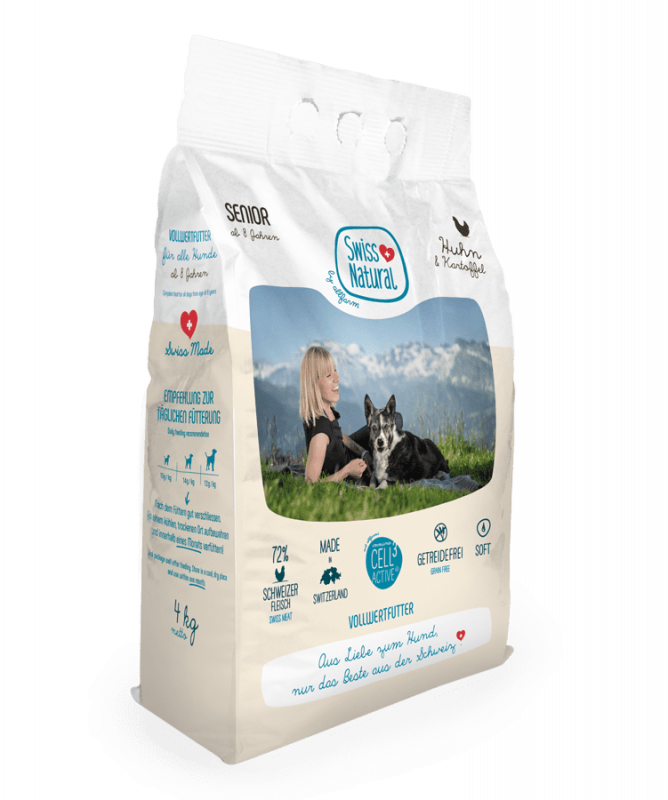 SwissNatural Soft Senior Huhn & Kartoffel4kg