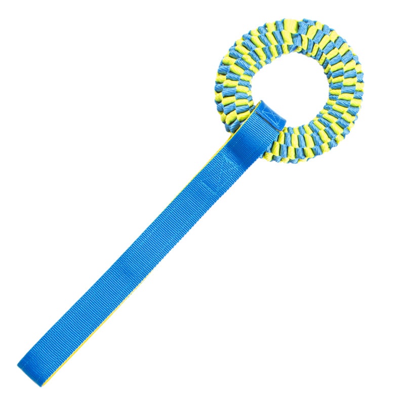 Supa` nylon tug hoop Blau/gelb