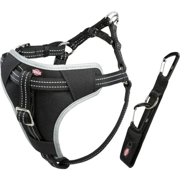Auto-Geschirr Comfort, L: 65–80 cm/23 mm, schwarz