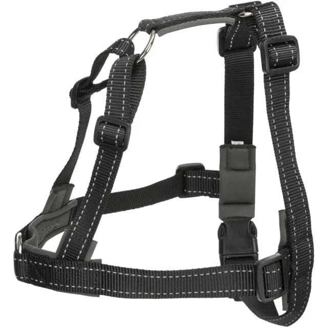 Trainingsgeschirr LeadnWalk Soft, S–M: 45–70 cm/25 mm, schwarz