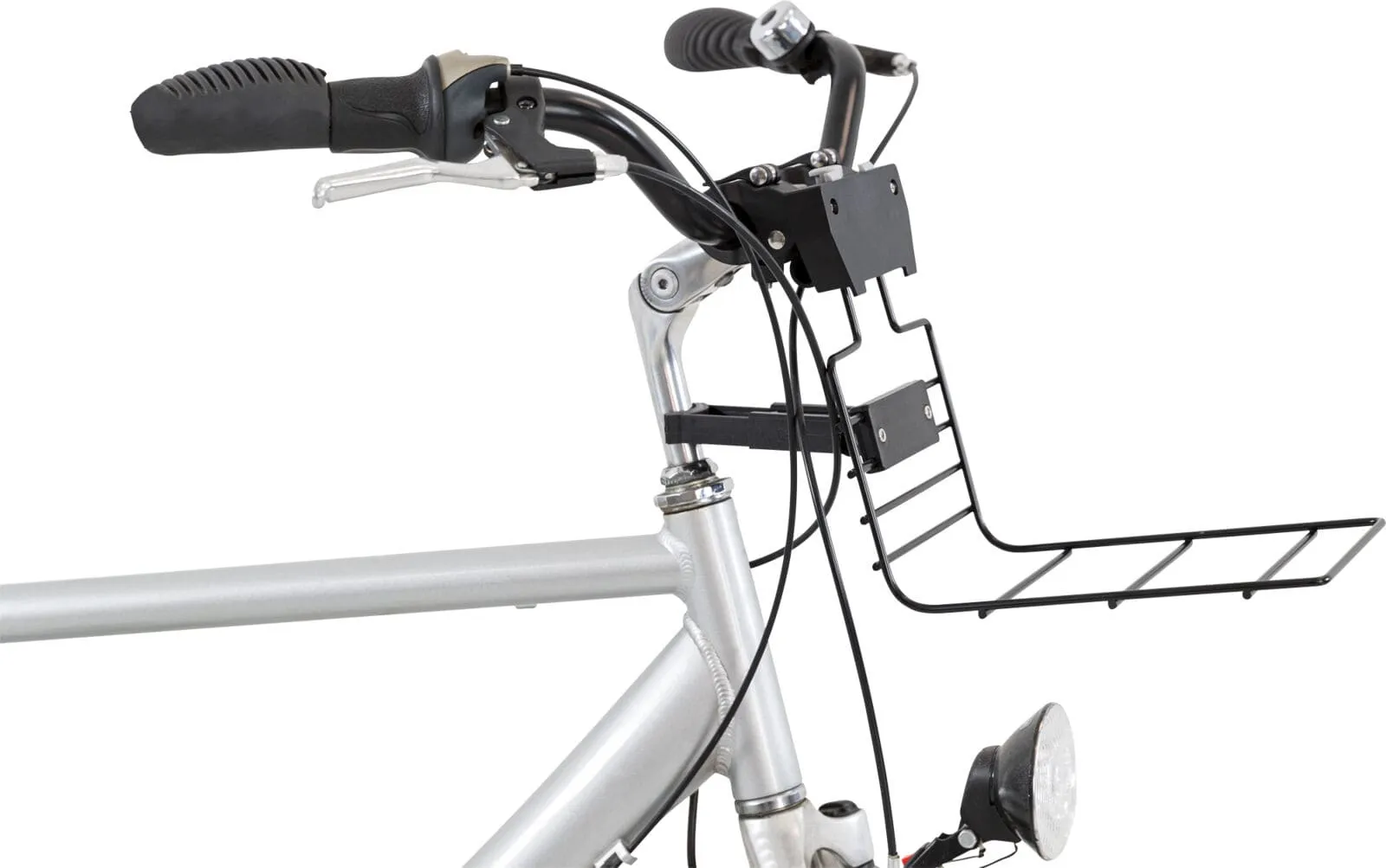 Front-Fahrradkorb 41 × 47 × 29 cm schwarz