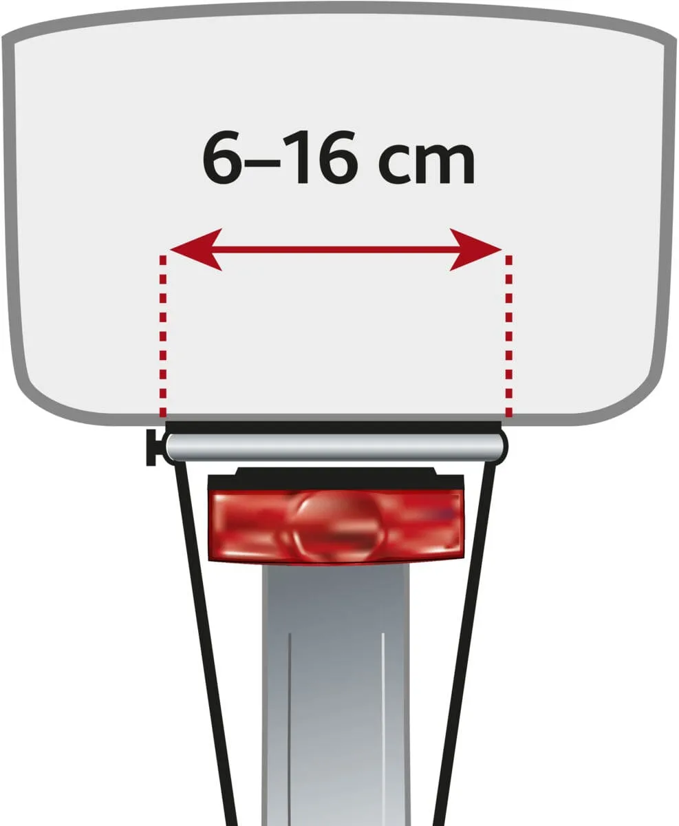 Fahrradkorb für Gepäckträger olivgrün