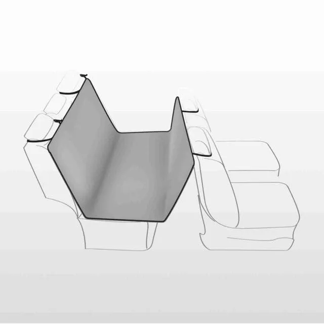 Auto-Schondecke, 1,45 × 1,60 m, hellgrau/schwarz