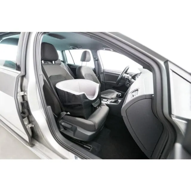 Autositz, 45 × 39 × 42 cm, schwarz/grau