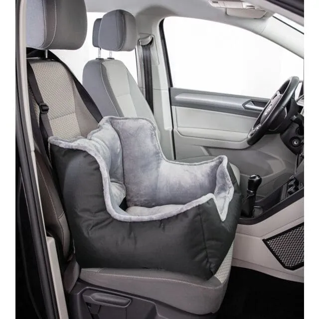 Autositz, 50 × 40 × 50 cm, schwarz/grau