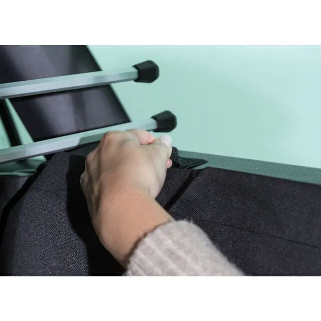 Kofferraum-Schondecke, mit hohen Seitenteilen, 2,30 × 1,70 m, schwarz