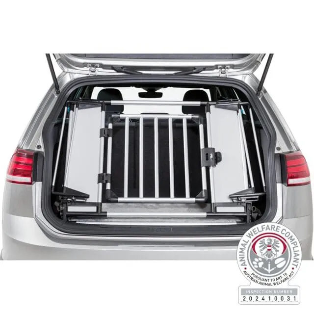 Universal-Heckgitter, 94–114 × 69 × 53 cm, hellgrau/silber