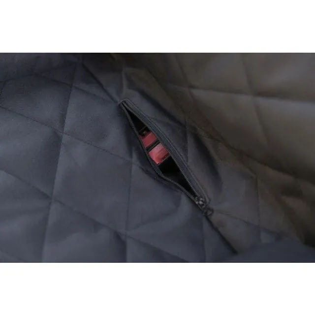 Autositz-Auflage, 61 × 10 × 50 cm, schwarz