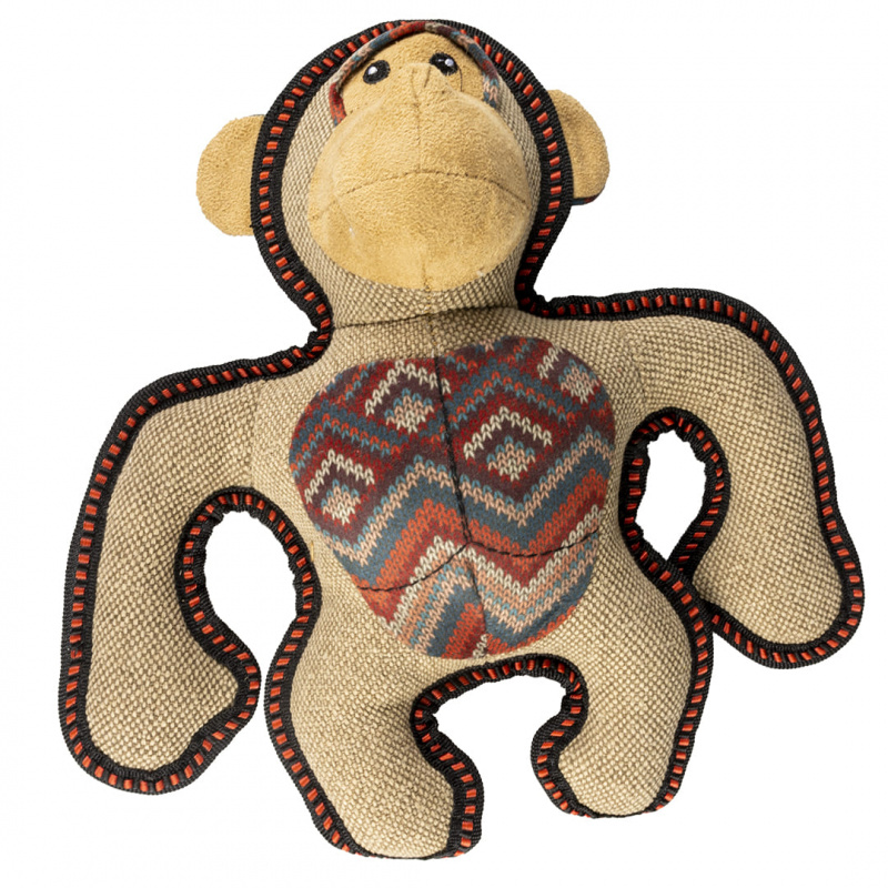 Canvas GORILLA 29x24x9cm braun