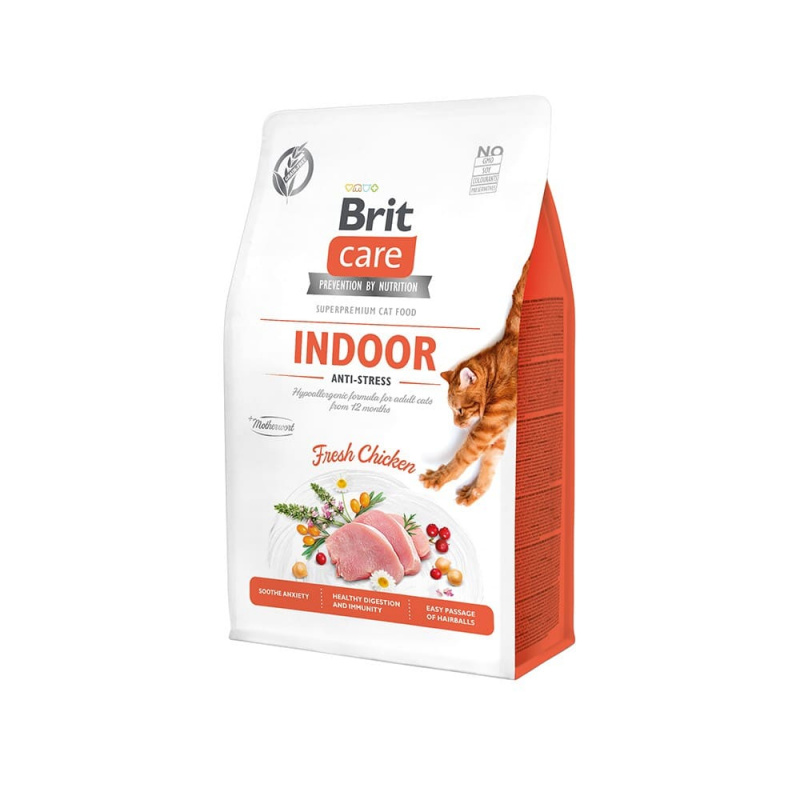 BritCare Cat Indoor Antistress7kg