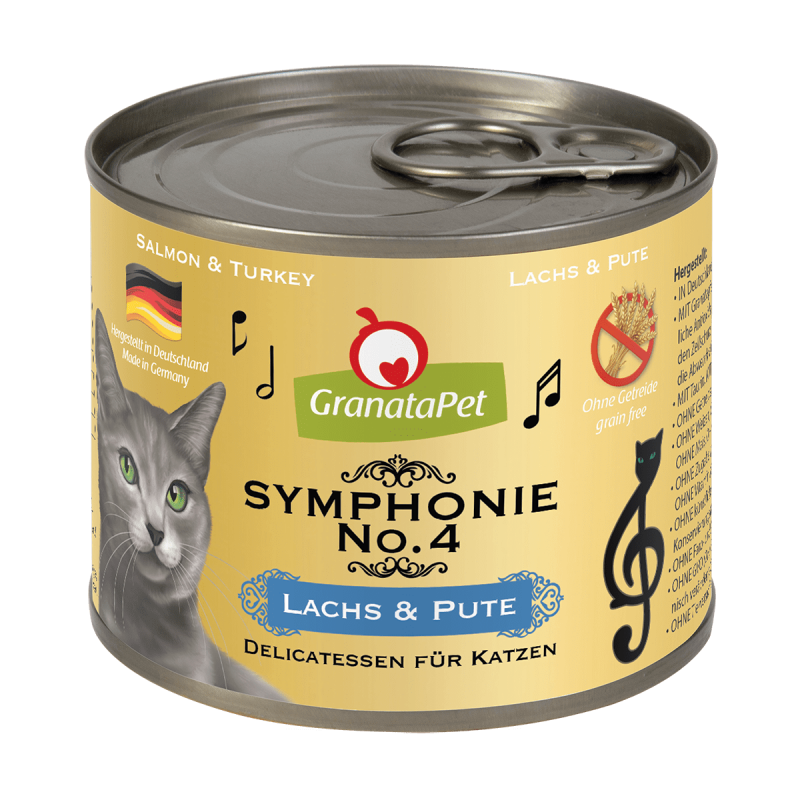 Symphonie No. 4 Lachs & Pute 200g