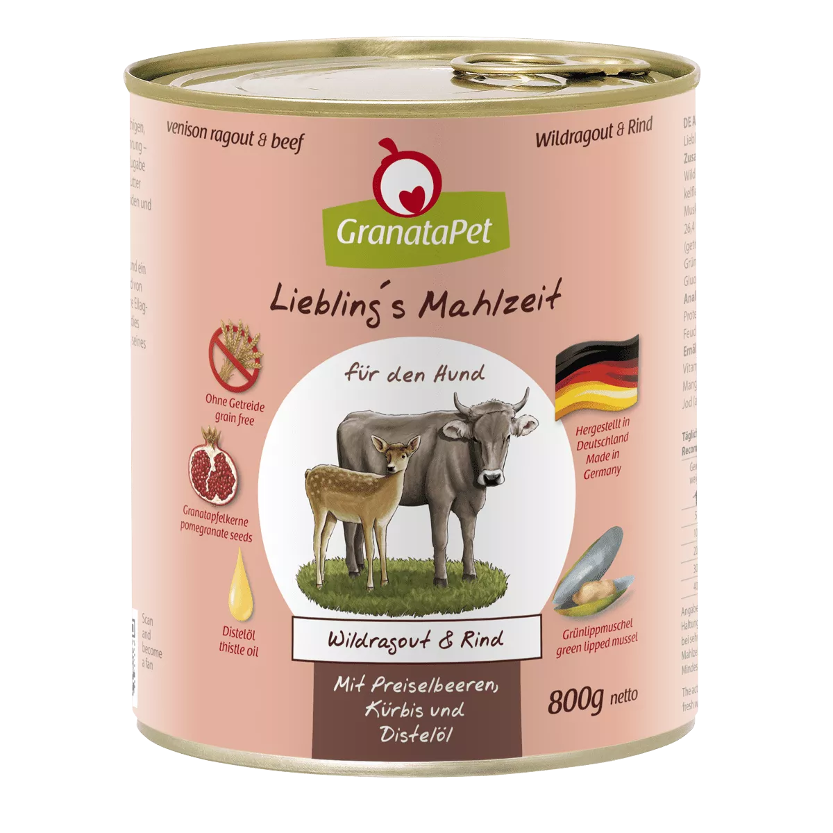 Wildragout & Rind 800g