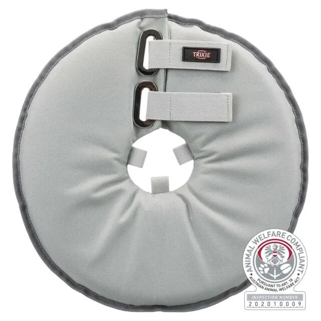 Schutzkragen, Polyester/Schaumstoff, XS: 23–27 cm/13 cm, grau