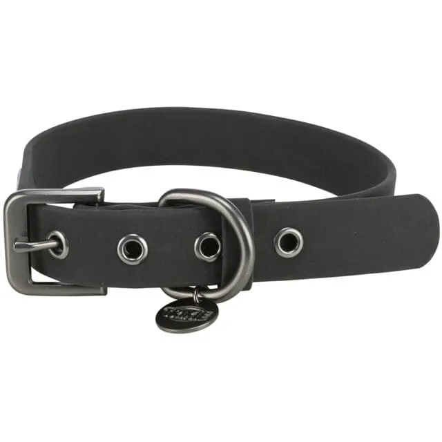Halsband CityStyle, PVC, M: 35–42 cm/20 mm, schwarz