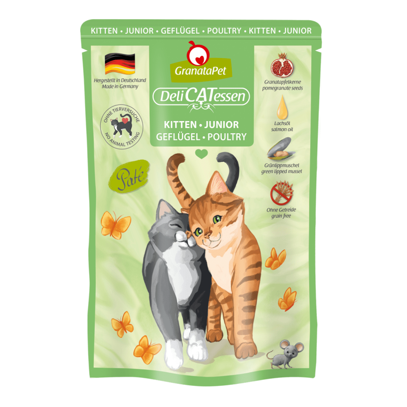 Delicatessen Pouch Kitten Geflügel 85 g