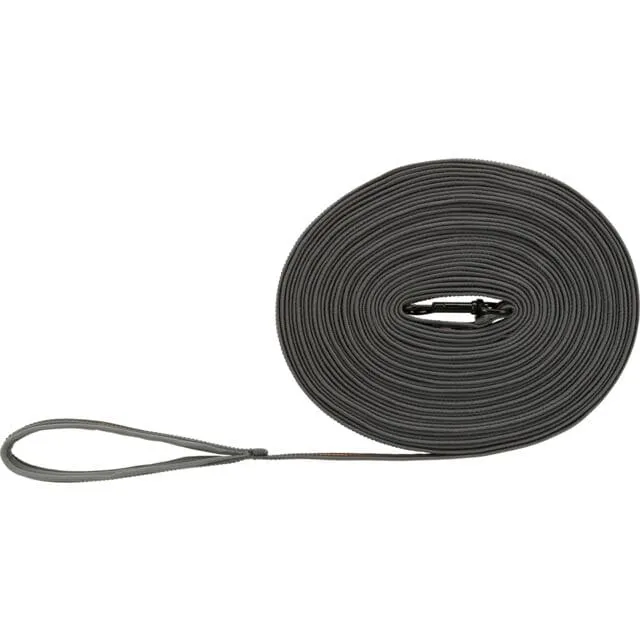 Fusion Schleppleine, gummiert, M–XL: 15 m/17 mm, grafit/papaya