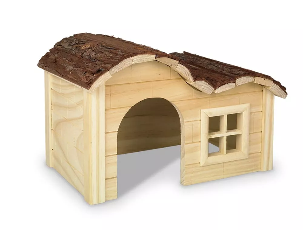WOODLAND Nager-Holzhaus JESSI 42,5 x 27 x 22 cm