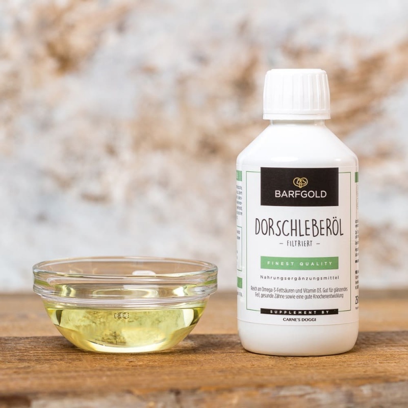 Dorschleberöl, filtriert 250ml