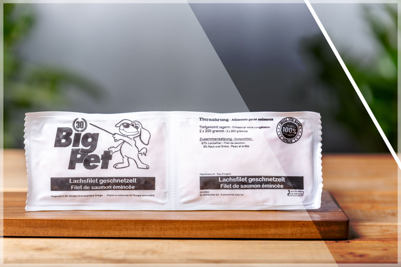 Lachsfilet geschnetzelt