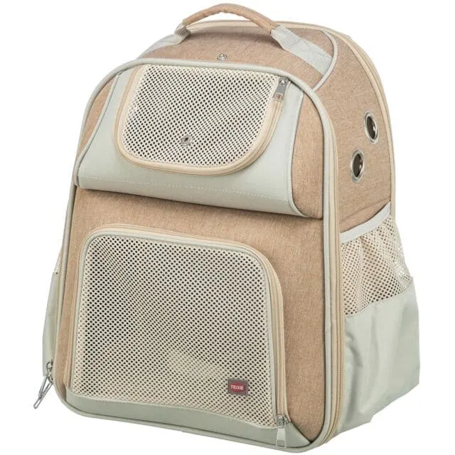 Rucksack Willow, 38 × 25 × 45 cm, beige/braun
