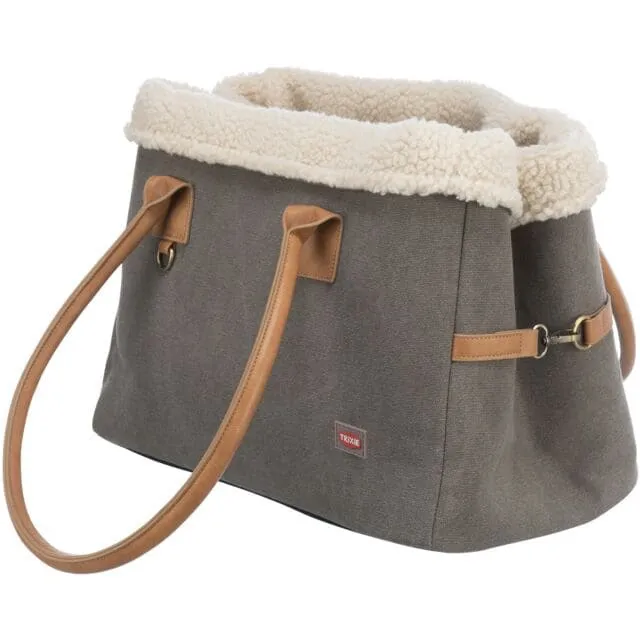 Tasche Rachel, 25 × 30 × 40 cm, grau/hellbraun