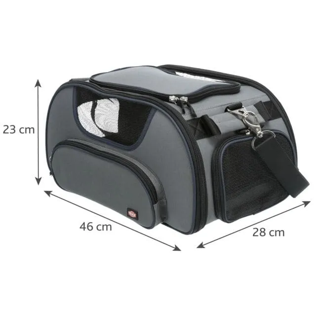 Airline Tasche Wings, 28 × 23 × 46 cm, grau/blau