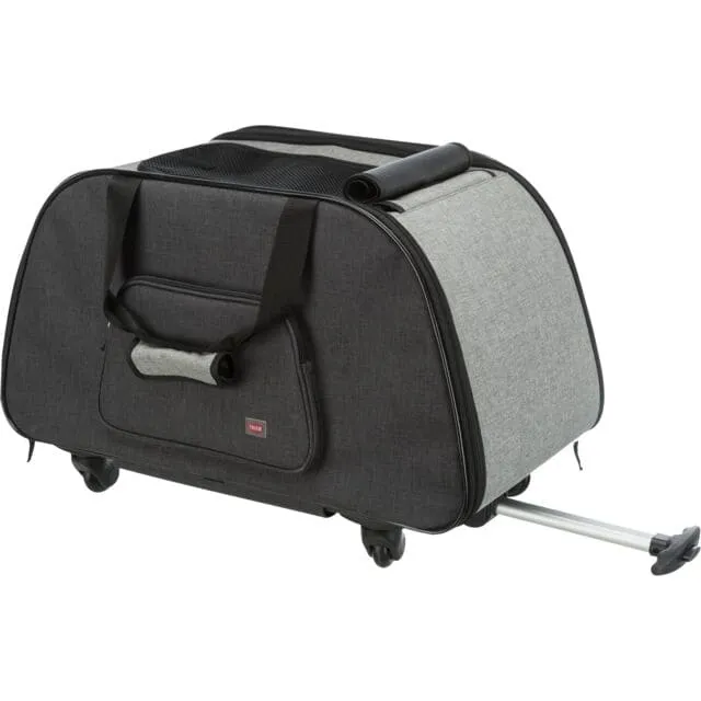 Trolley, abnehmbares Fahrgestell, 34 × 43 × 67 cm, schwarz/grau