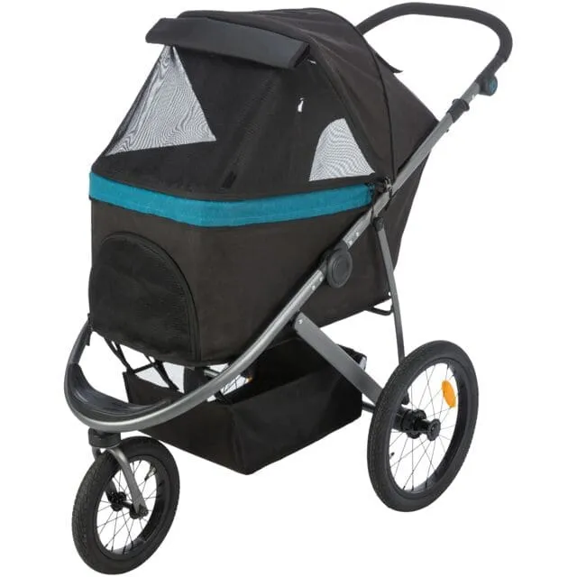 Buggy, 60 × 112 × 120 cm, 12,5 kg, schwarz/petrol