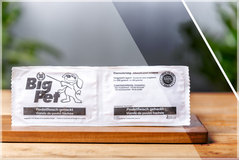 Pouletfleisch gehackt