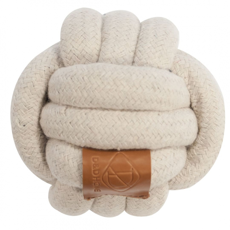 Dog Toy SKIP BALL XS 6cm/rope 10mm