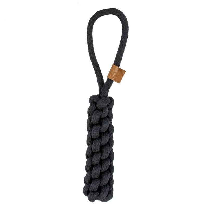 Dog Toy KURT black/36cm/rope 10mm