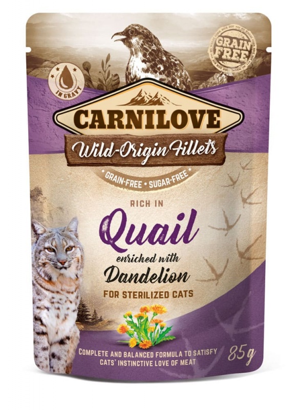 Cat Pouch Quail