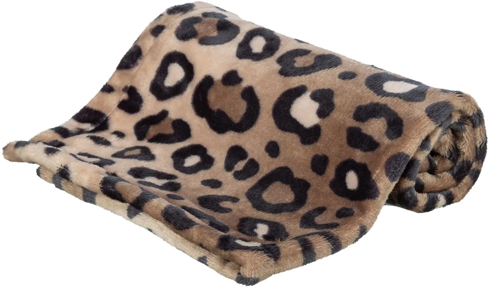 Decke Leo Softplüsch 100 × 70 cm braun