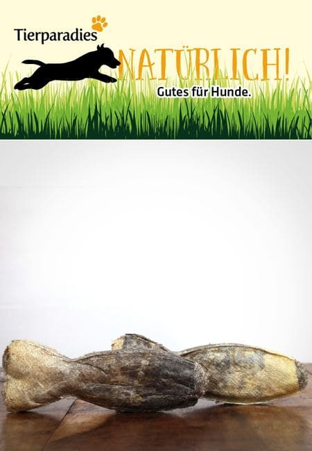 Kauknochen Dorsch, 12 cm 2 Stück