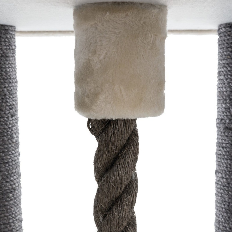 Kratzbaum XXL Humberto, 174 cm, creme/grau