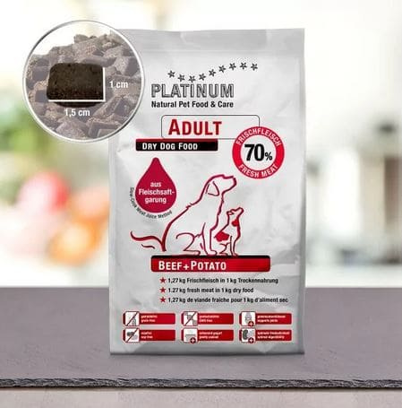 Platinum Adult Beef + Potato 15kg