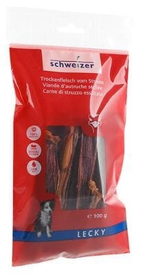 Trockenfleisch vom Strauss 100 G