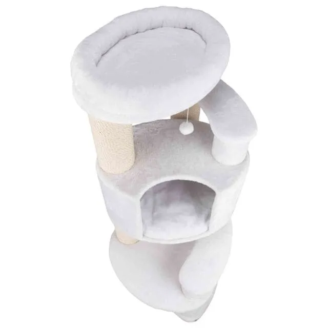 Kratzbaum XXL Zita, 147 cm, weiß