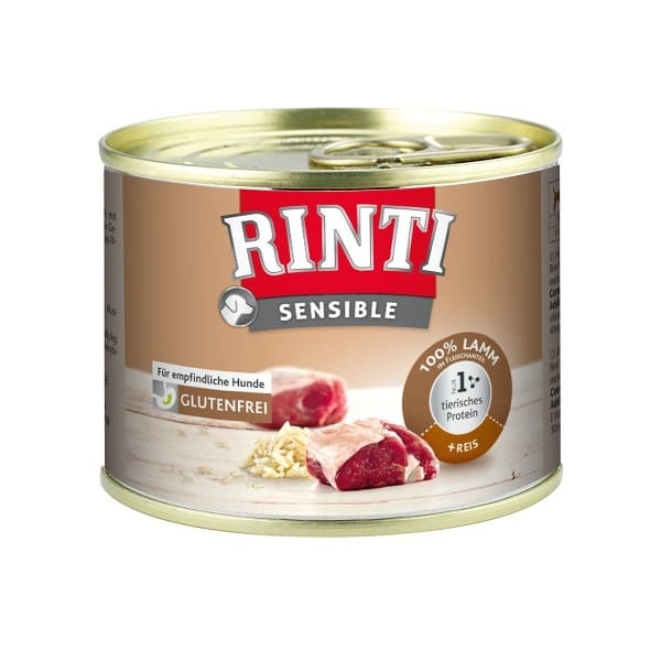 Rinti 185g Sensible Lamm+Reis Dose