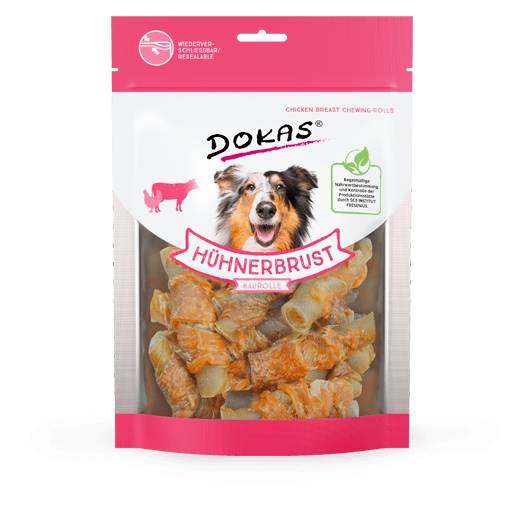 Hühnerbrust Kaurolle 250g