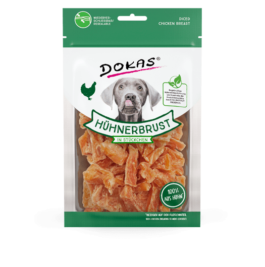 Hühnerbrust in Stückchen 70g