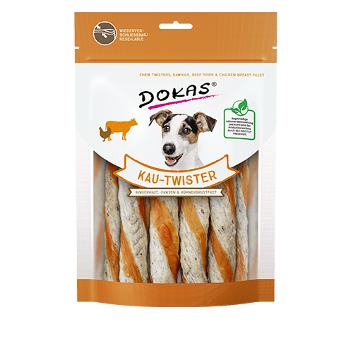 Kau-Twister Rinderhaut, Pansen & Hühnerbrustfilet200g