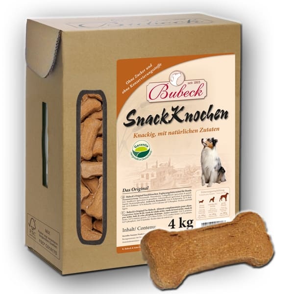 Bubeck 4kg Snack Knochen