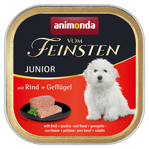Vom Feinsten JUNIOR Rind + Geflügel 150g