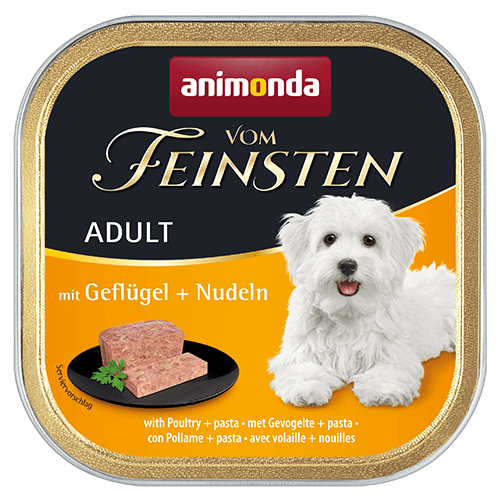 Vom Feinsten ADULT Geflügel+Nudeln 150g