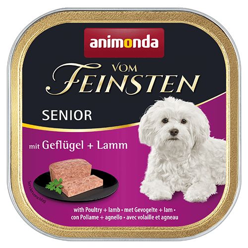 Vom Feinsten SENIOR Geflügel + Lamm 150g